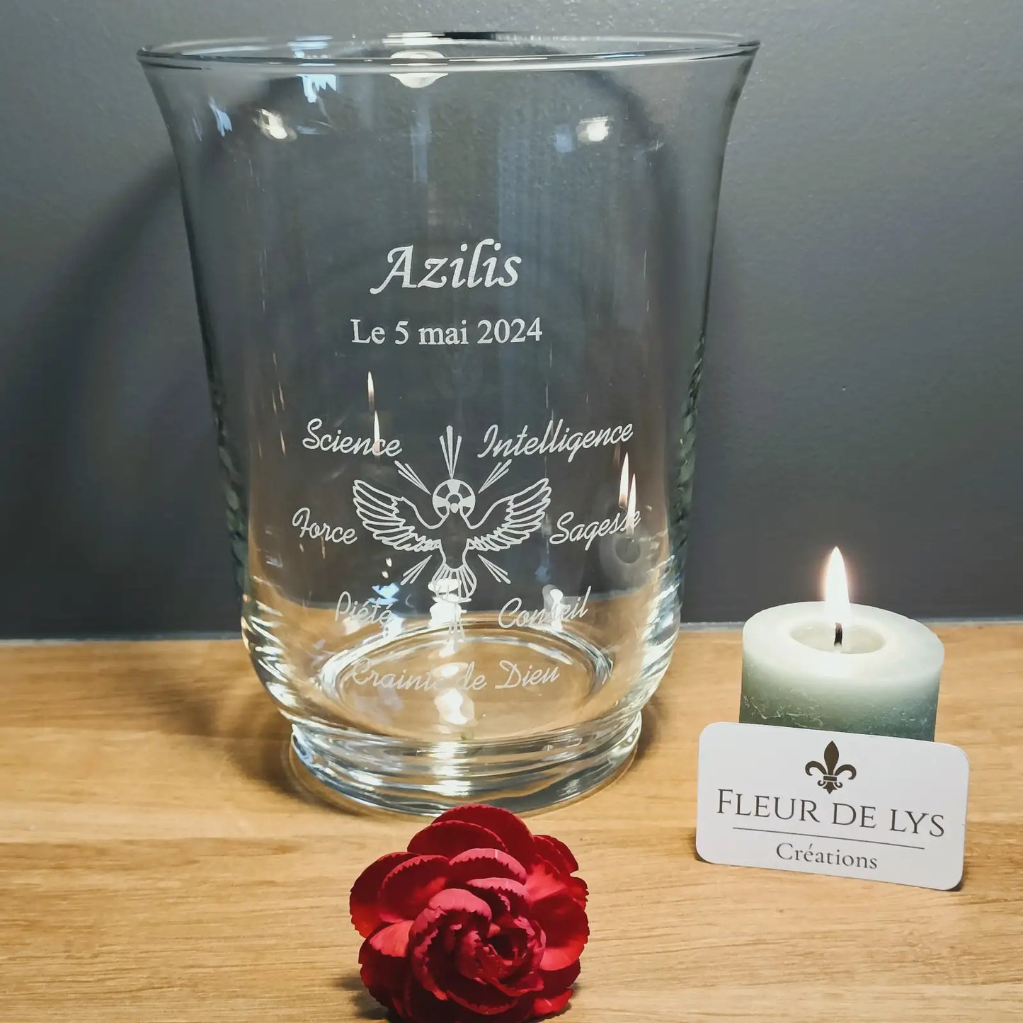 Grand photophore thème confirmation