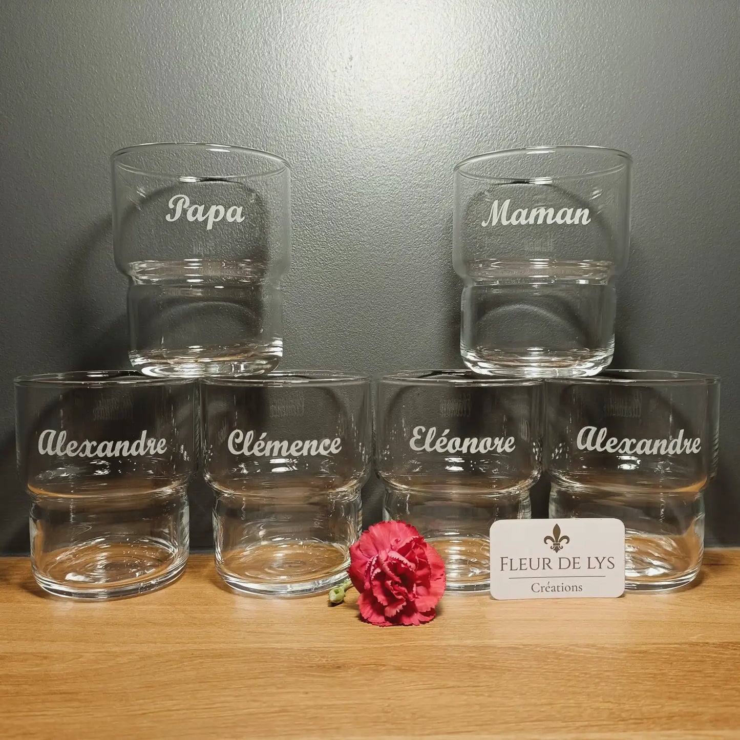 Verre empilable