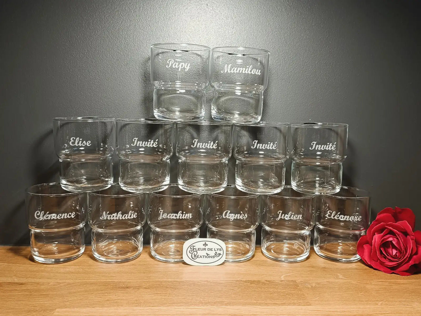 Verre empilable