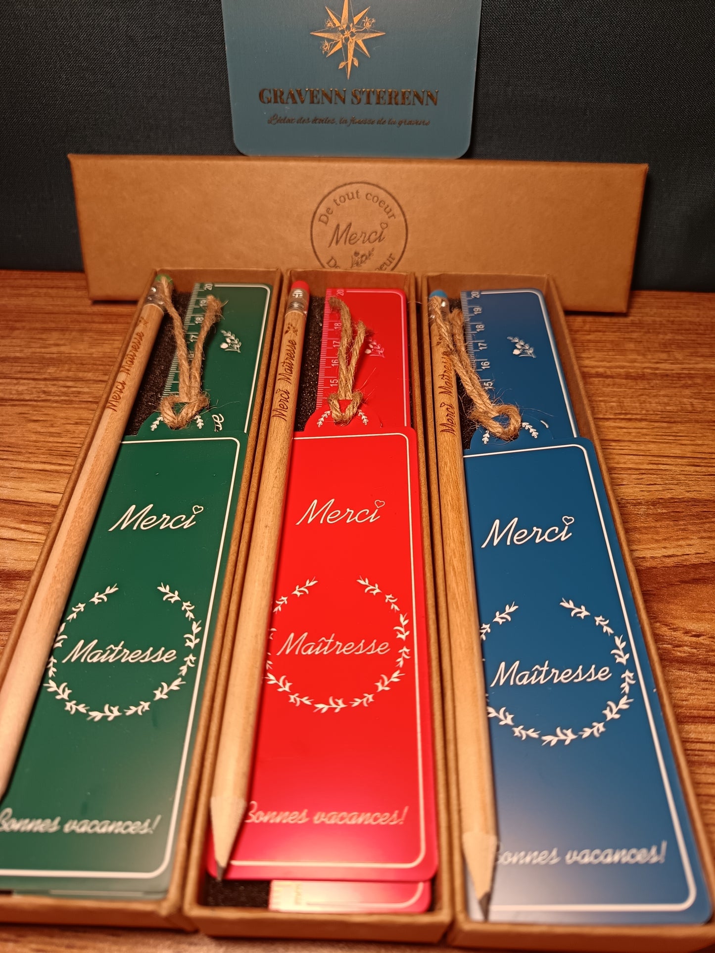 Coffret cadeau pour maîtresse ou maître