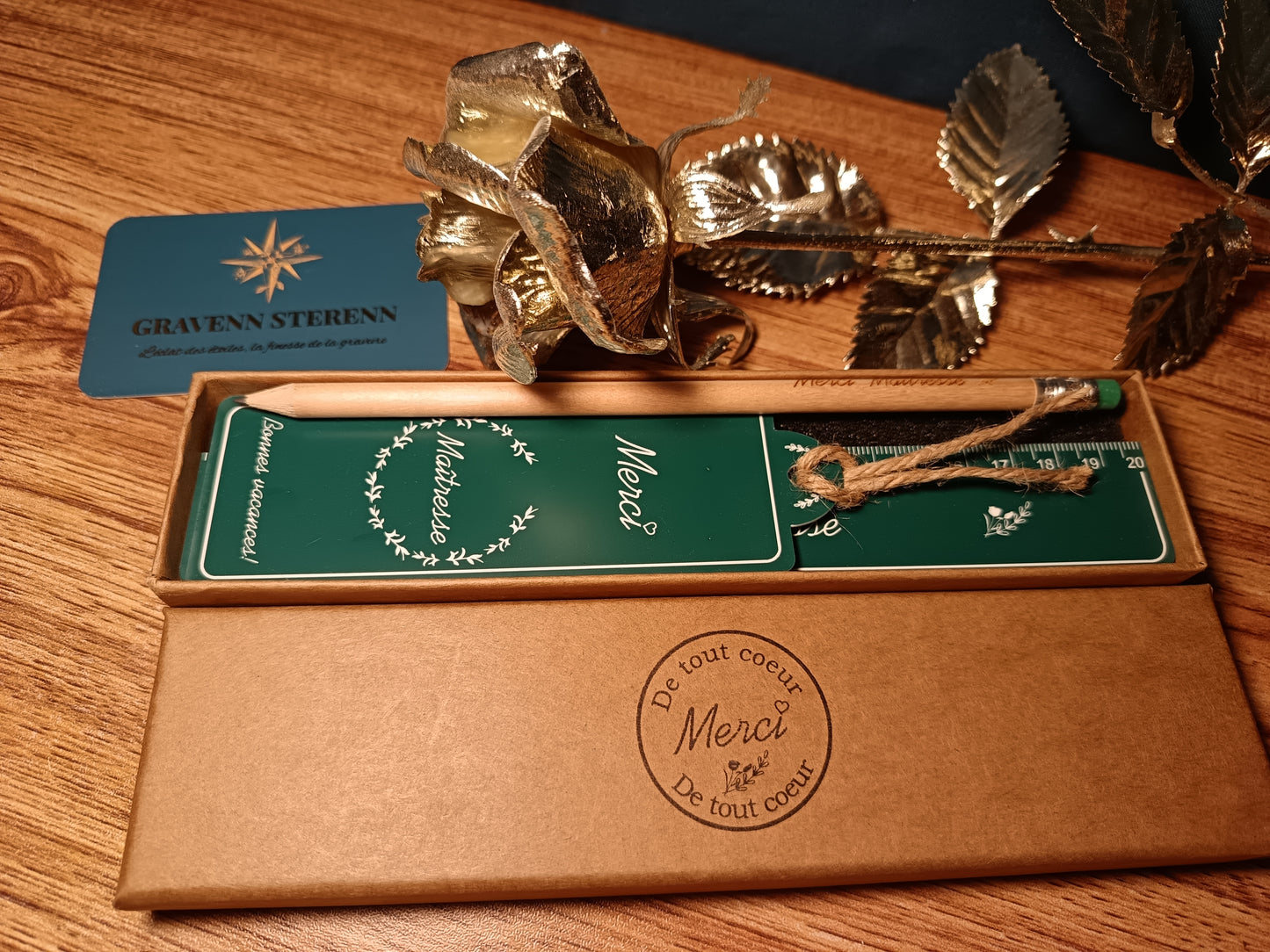 Coffret cadeau pour maîtresse ou maître