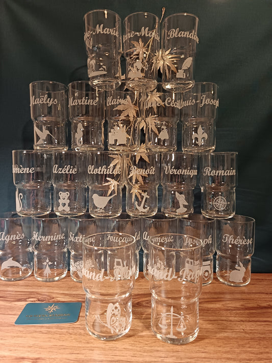 Verre empilable